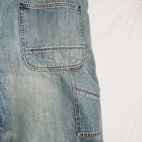 42X30‎ OLD NAVY PAINTERS Jean Vintage Men's Carpenter Jeans - Picture 4 of 8